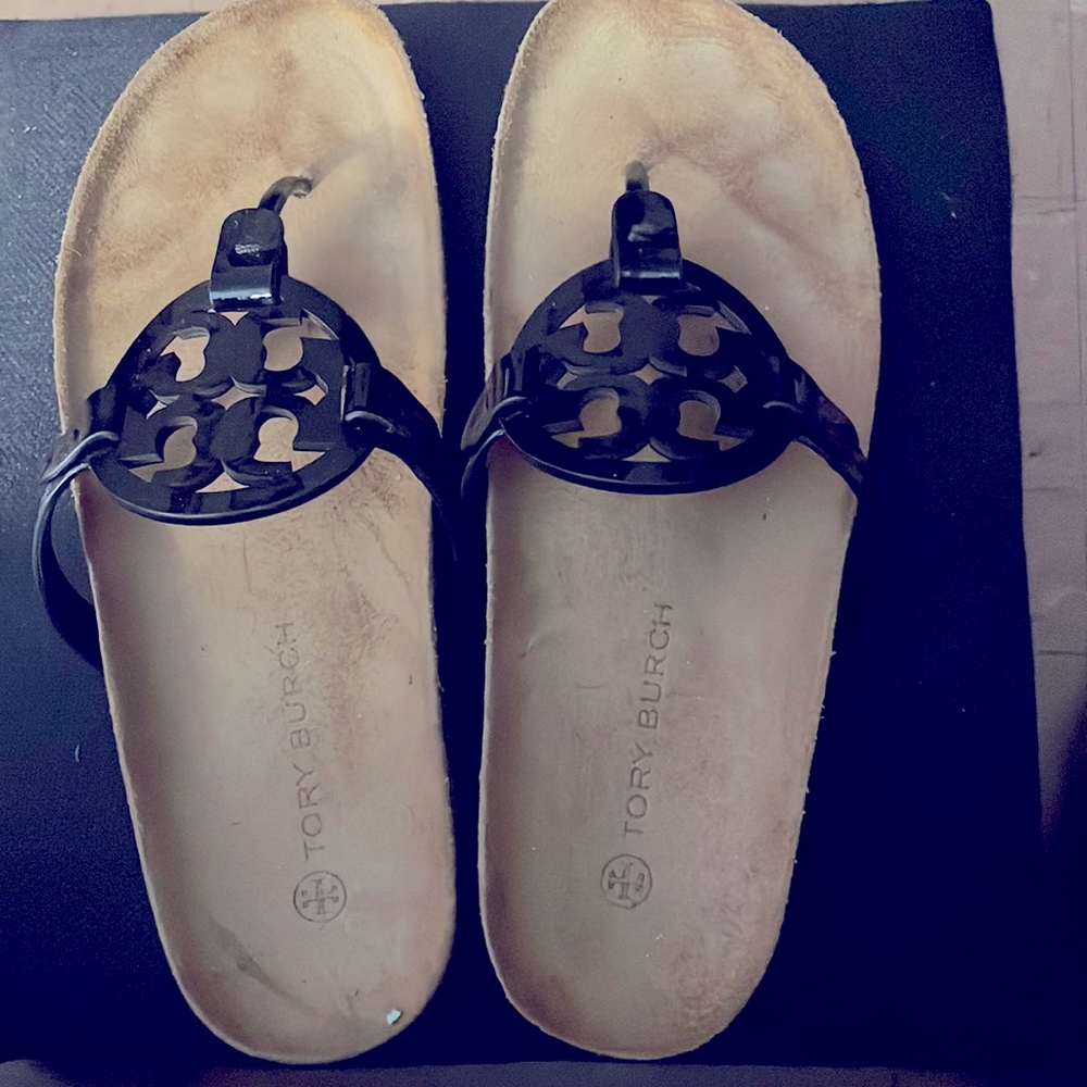Tory Burch Miller Black Sandals